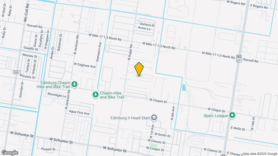 1613 Molino Dr Map and Location Details