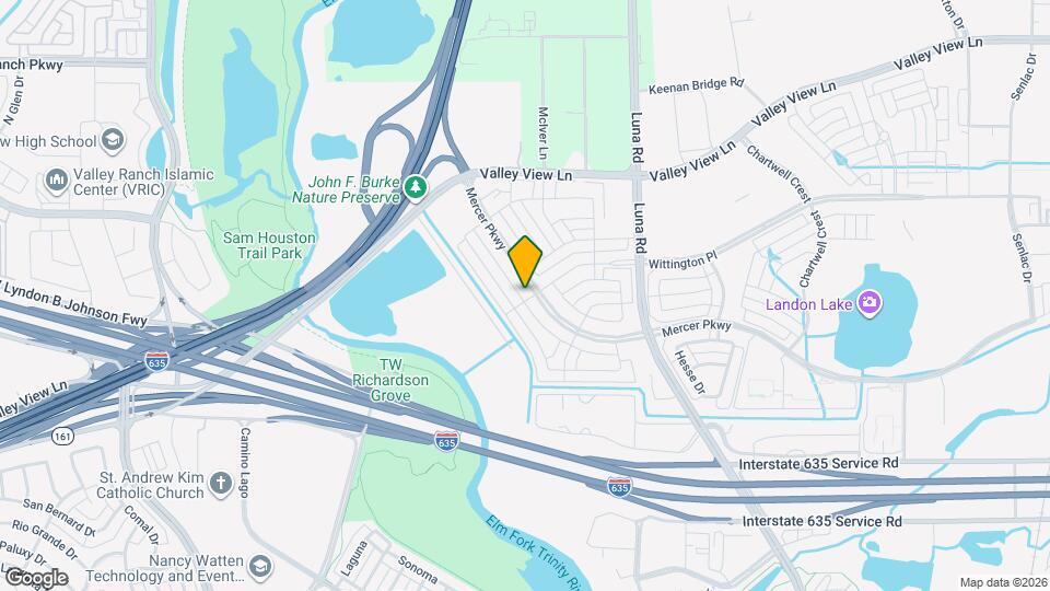 12701 Mercer Pkwy Map and Location Details