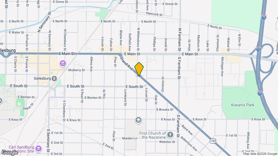 235 S Whitesboro St Map and Location Details