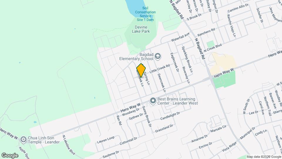 613 Millcreek Ln Map and Location Details