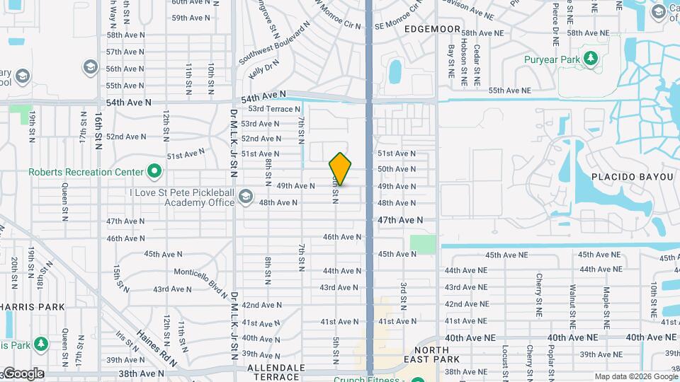 486 49th Ave N Map and Location Details