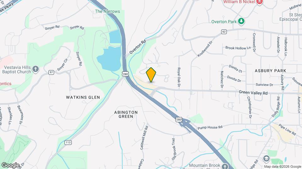 2936 Cahaba Village Pl Map and Location Details