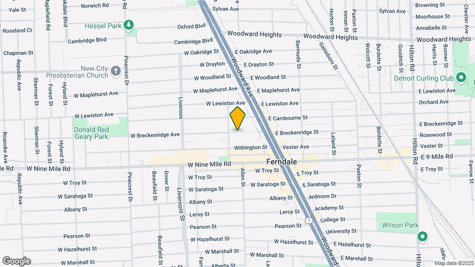 345 W Breckenridge St Mapa y Detalles de la Ubicación