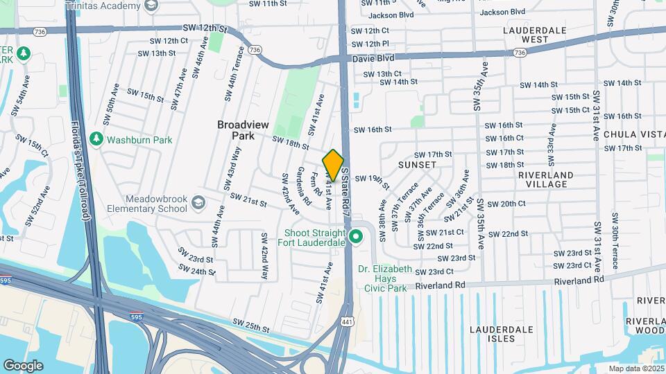 1872-1880 SW 41st Ave Map and Location Details