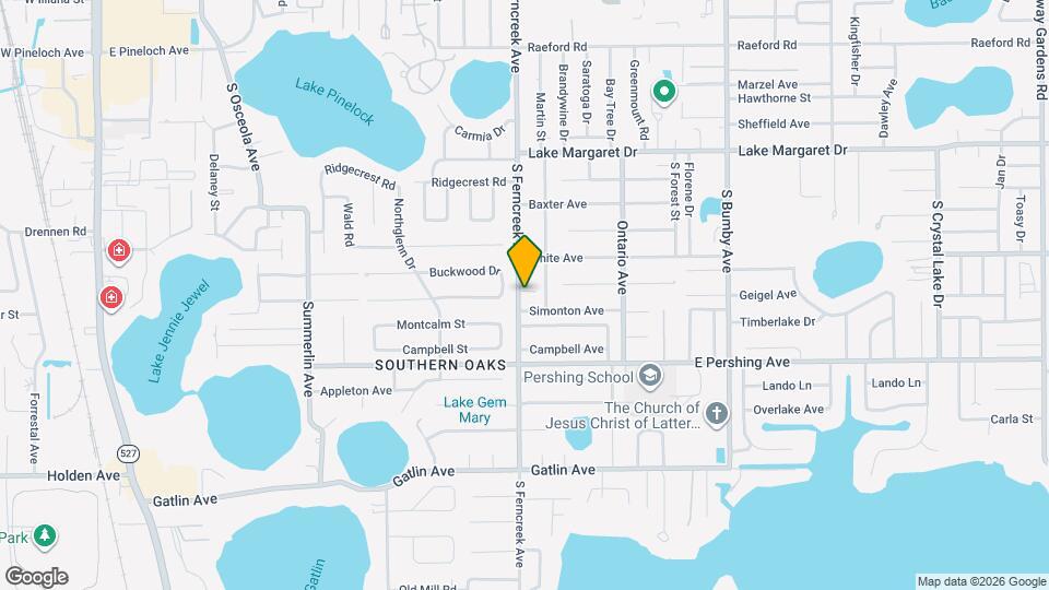 3855 S Ferncreek Ave Map and Location Details