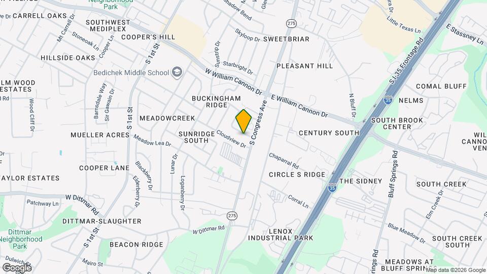 105 Meteor Dr Map and Location Details