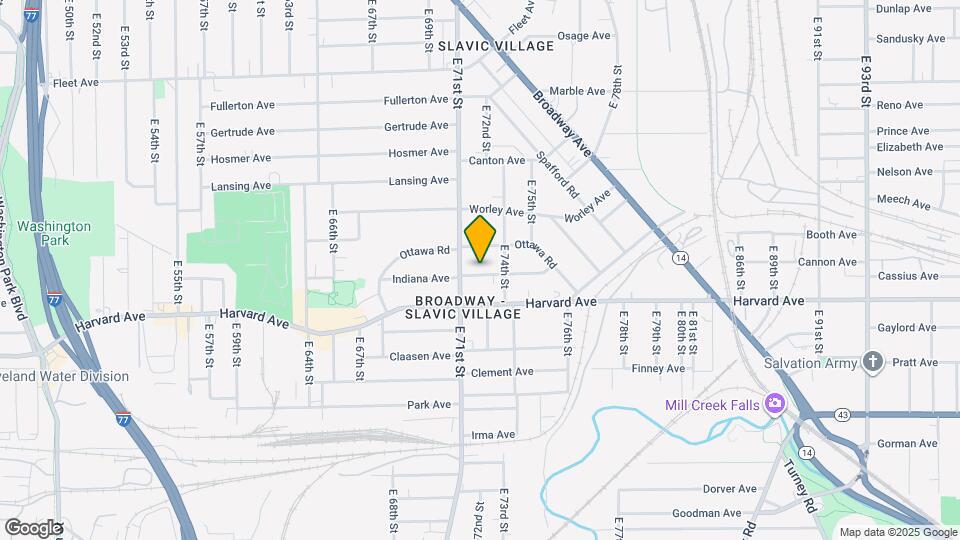 7203 Indiana Ave Mapa y Detalles de la Ubicación