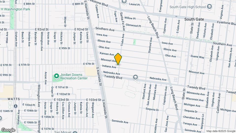 2575 Indiana Ave Map and Location Details