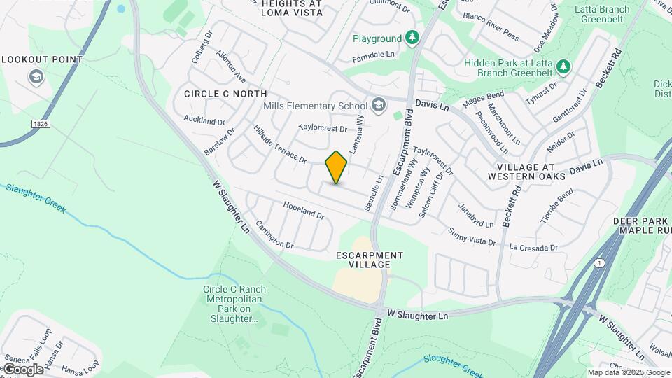 6213 Mesa Grande Dr Map and Location Details