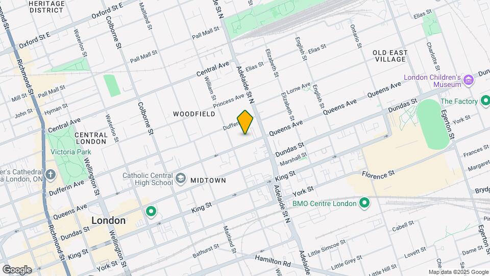 564 Queens Ave Map and Location Details