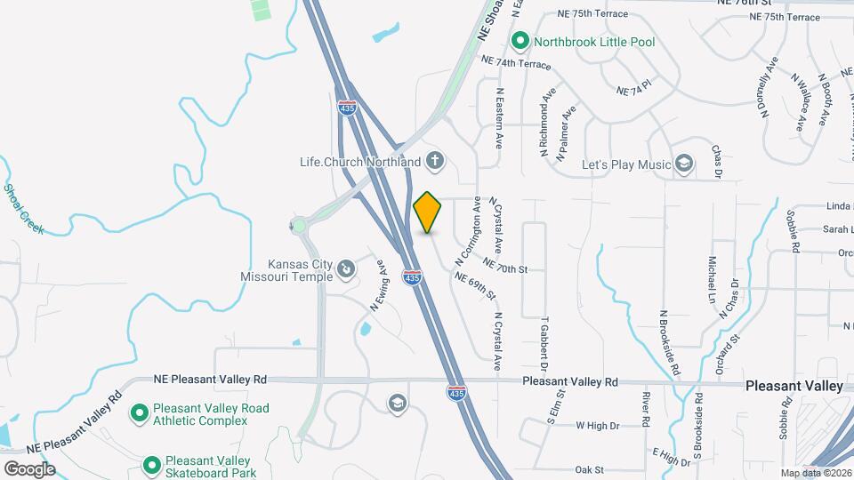 7024 N Winchester Ave Map and Location Details