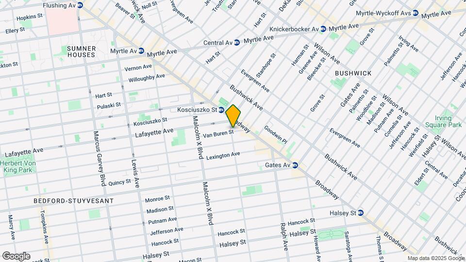 571 Van Buren St, Unit 4B Map and Location Details