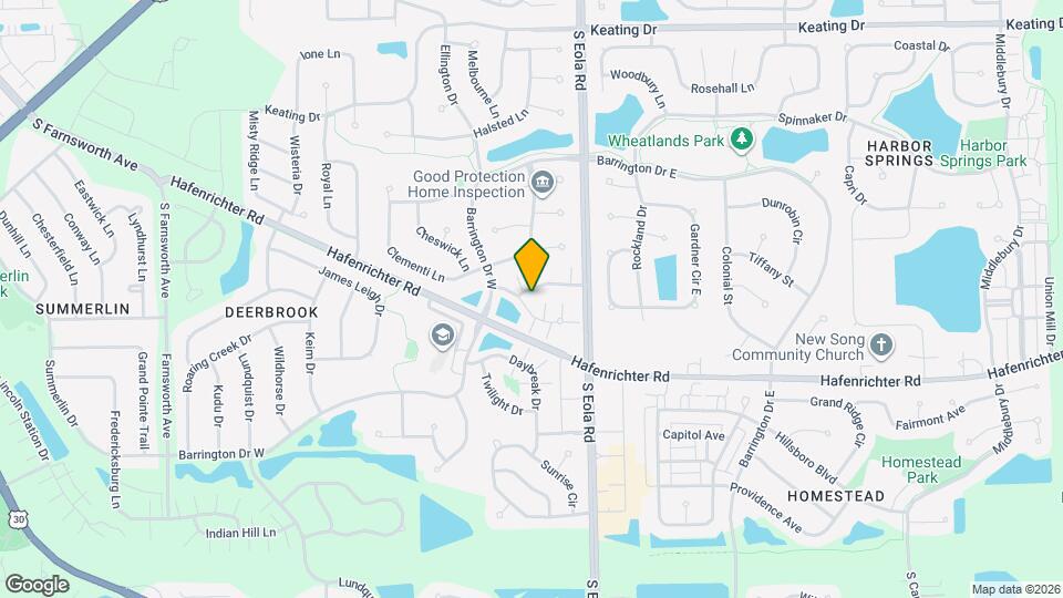 2392 Oakfield Ct Map and Location Details