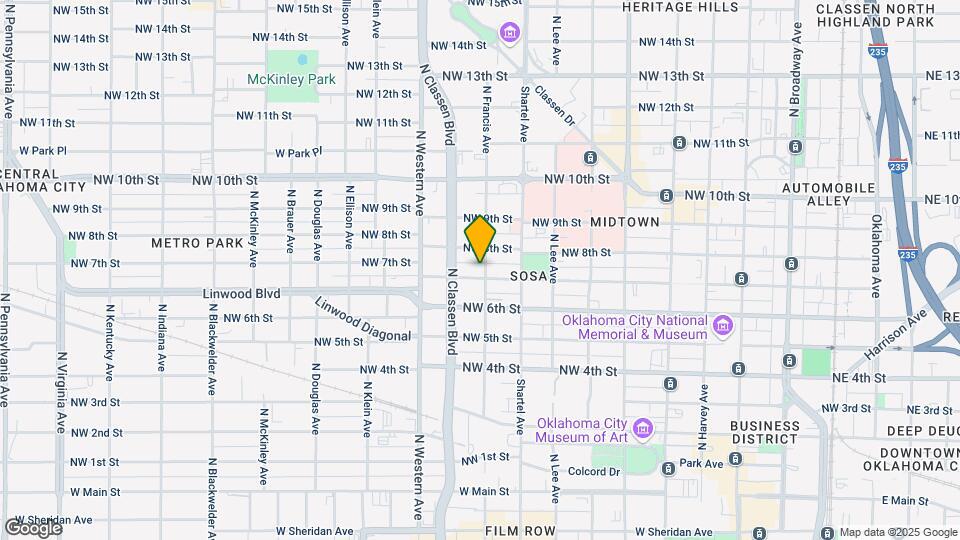 901 NW 7th St Map and Location Details