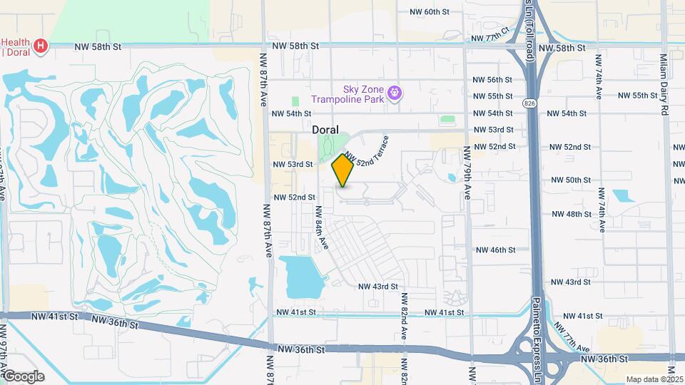 8343 Lake Dr Map and Location Details