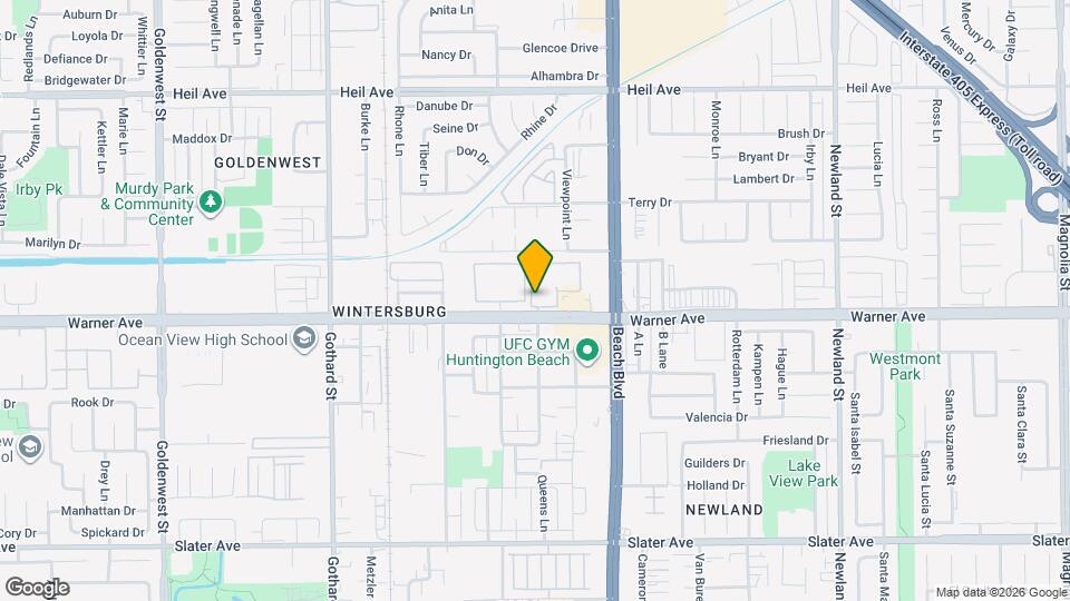 16962 Westwood Ln Map and Location Details