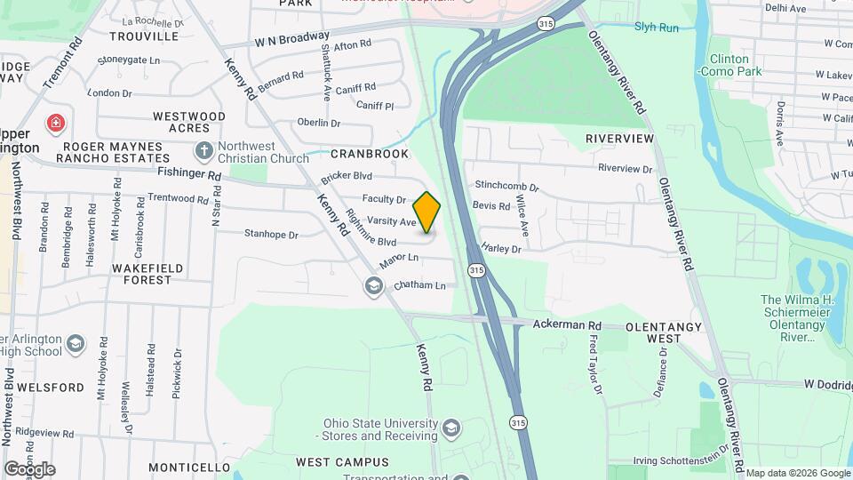 3040 Rightmire Blvd Map and Location Details