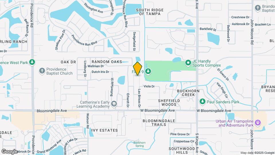 3212 Las Brisas Dr Map and Location Details