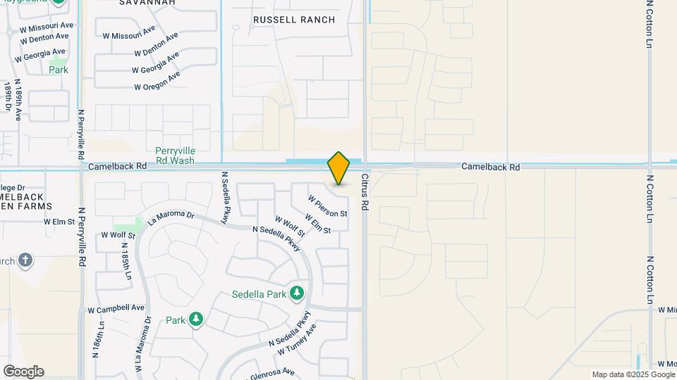 17969 W College Dr Map and Location Details