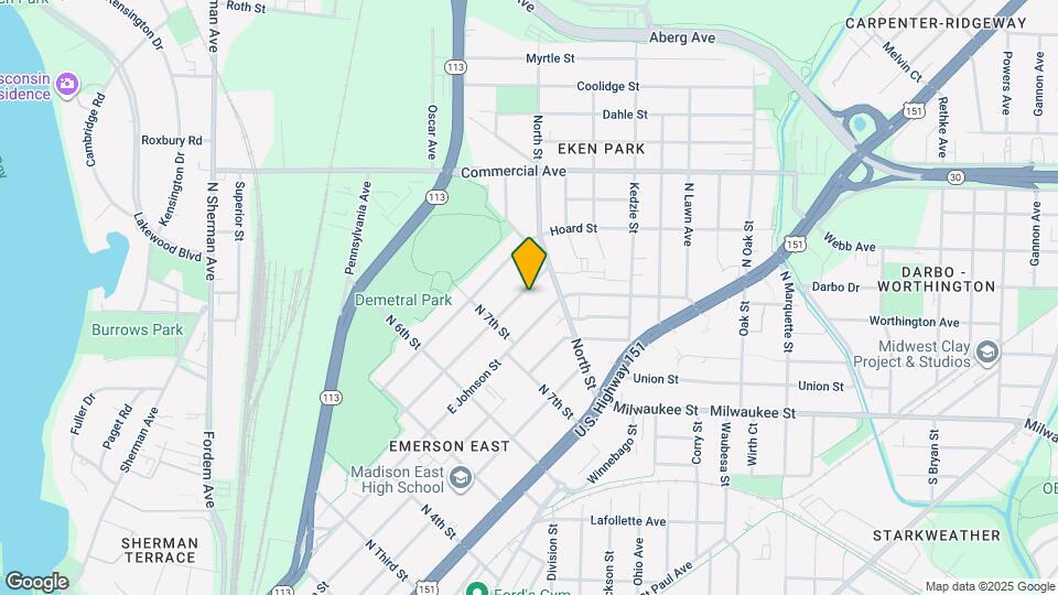 2541 Upham St Map and Location Details