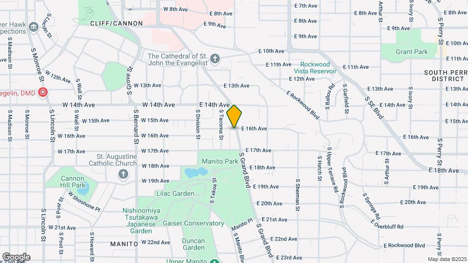 1606 S Grand Blvd Map and Location Details