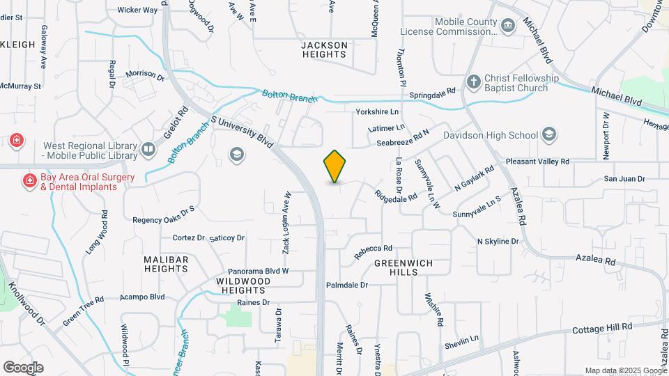 5151 Ridgedale Rd Mapa y Detalles de la Ubicación