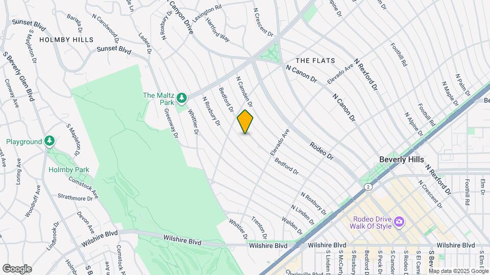 719 N Bedford Dr Map and Location Details