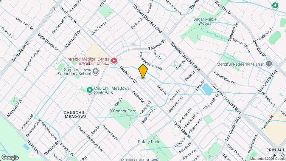 5582 Meadowcrest Ave Map and Location Details