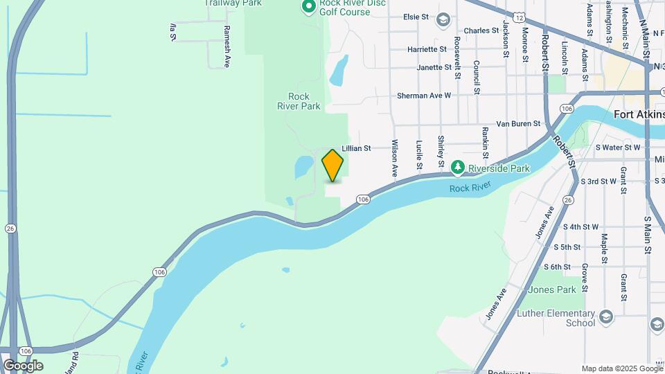 1320 Riverside Dr Map and Location Details