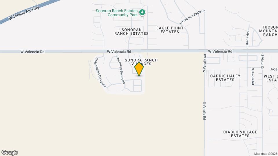 8230 W Calle Sancho Panza Map and Location Details