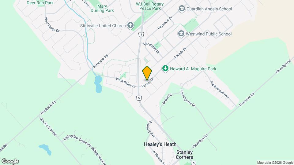 511B Parade Dr Map and Location Details