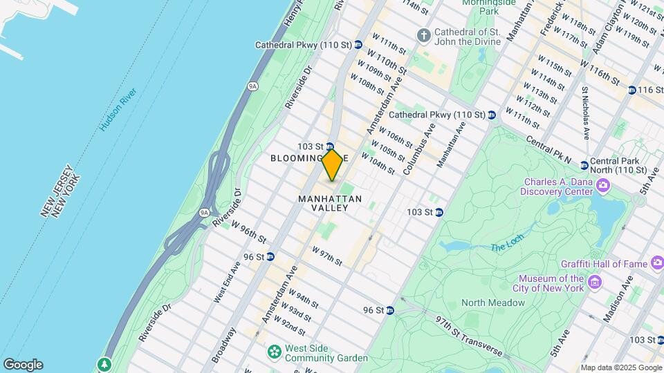 842-844 Amsterdam Ave Map and Location Details