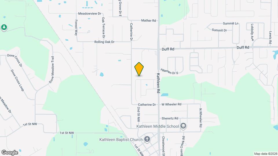 6810 Mossy Oak Ln Mapa y Detalles de la Ubicación