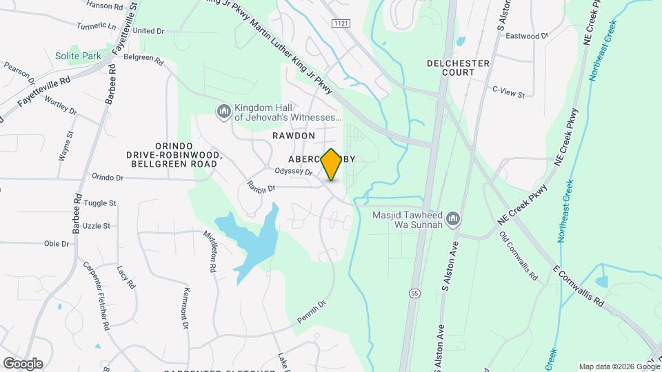 1211 Odyssey Dr Map and Location Details