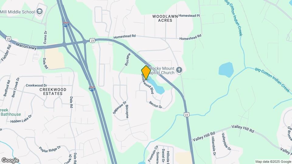 3690 Brookwood Blvd Map and Location Details