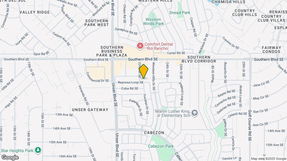 1108 Reynosa Loop SE Mapa y Detalles de la Ubicación