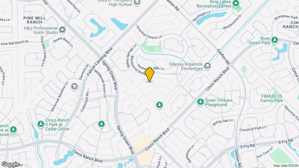 4603 Camden Brook Ln Map and Location Details