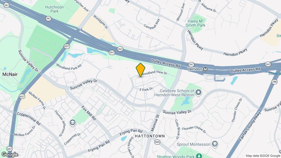 12973 Hattontown Square Map and Location Details