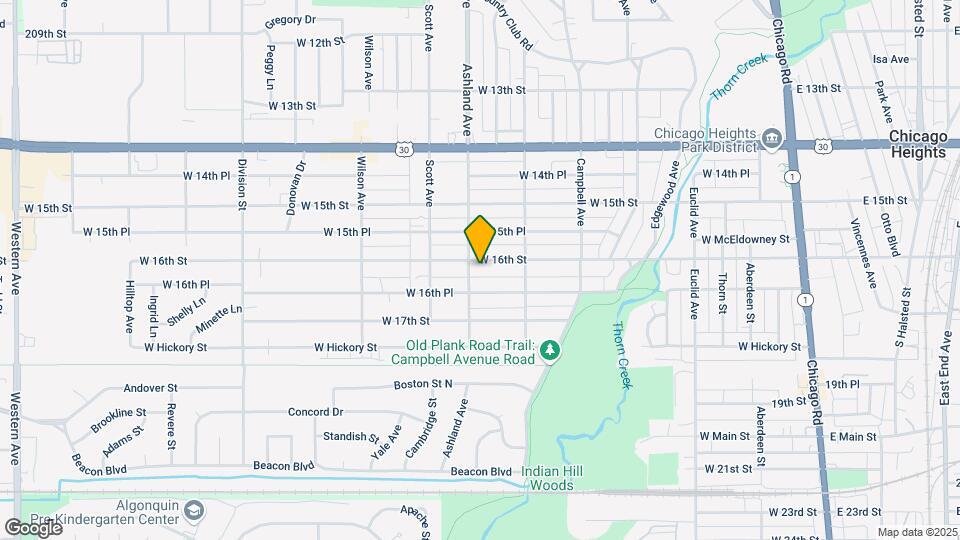 320 W 16th St Map and Location Details