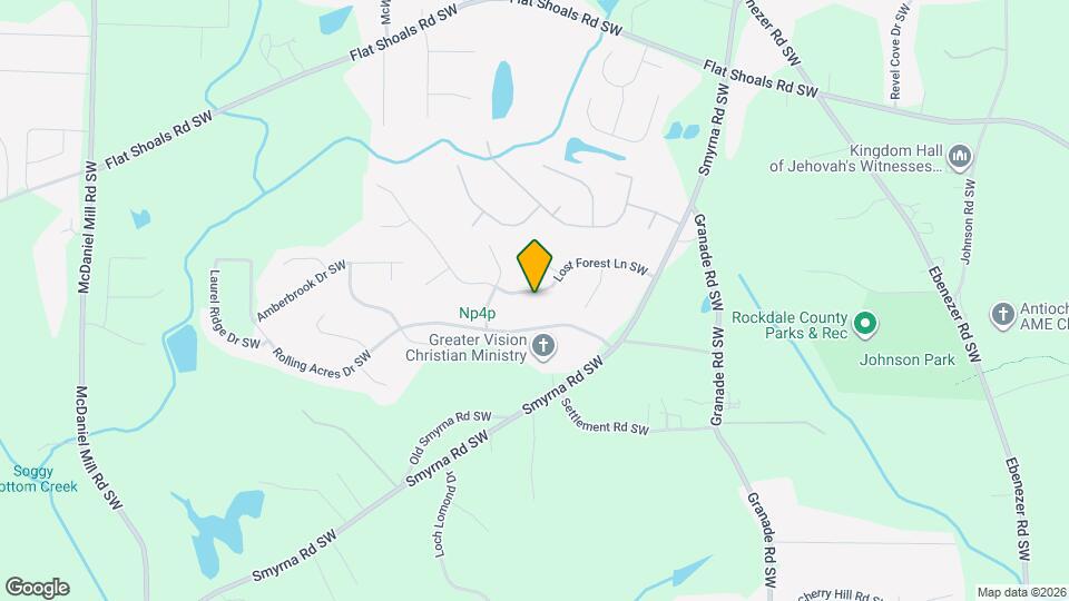 2120 Lost Forest Ln SW, Unit 4G Map and Location Details