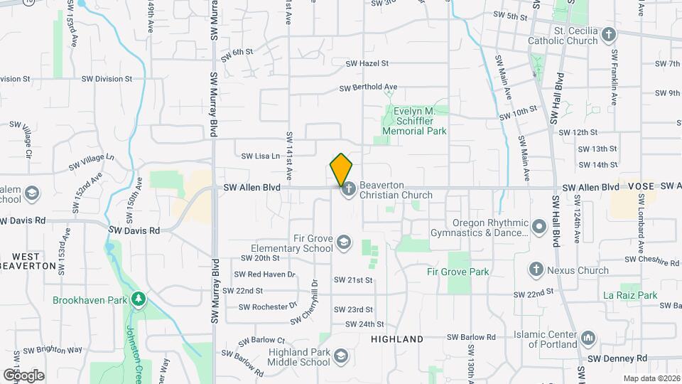 Fircrest Manor Mapa y Detalles de la Ubicación