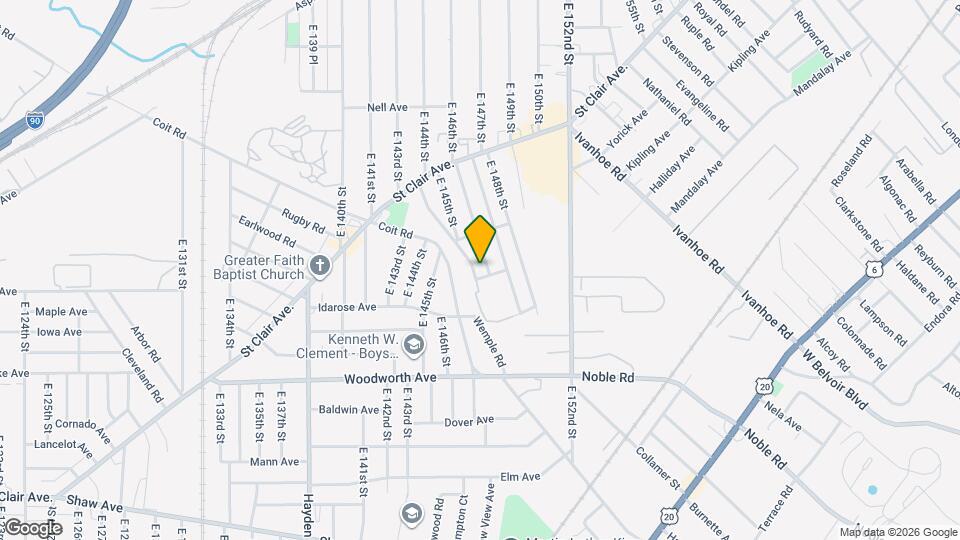 1125 Galewood Dr Map and Location Details