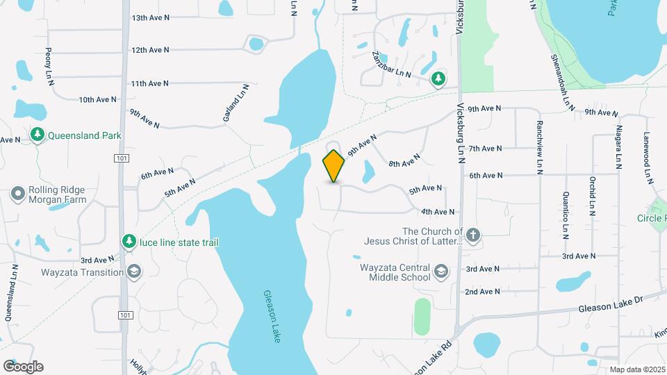 455 Black Oaks Ln N Map and Location Details