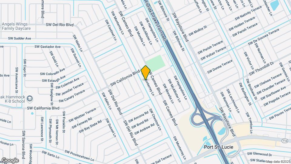 2024 SW Monterrey Ln Map and Location Details