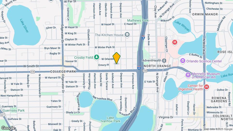 2223 Amherst Ave Map and Location Details