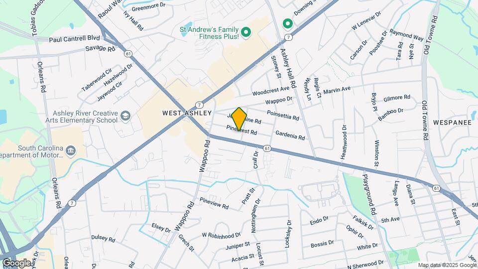 1211 Camellia Rd Map and Location Details