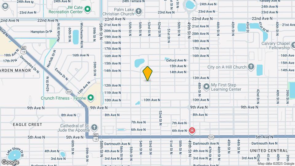 5321 12th Ave N Map and Location Details