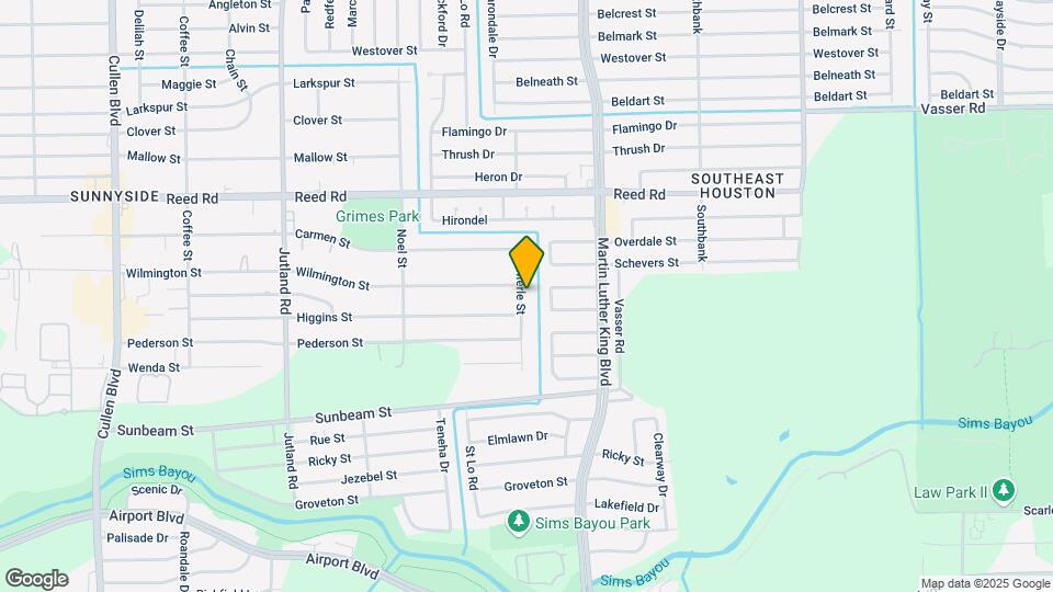 5410 Wilmington St Map and Location Details