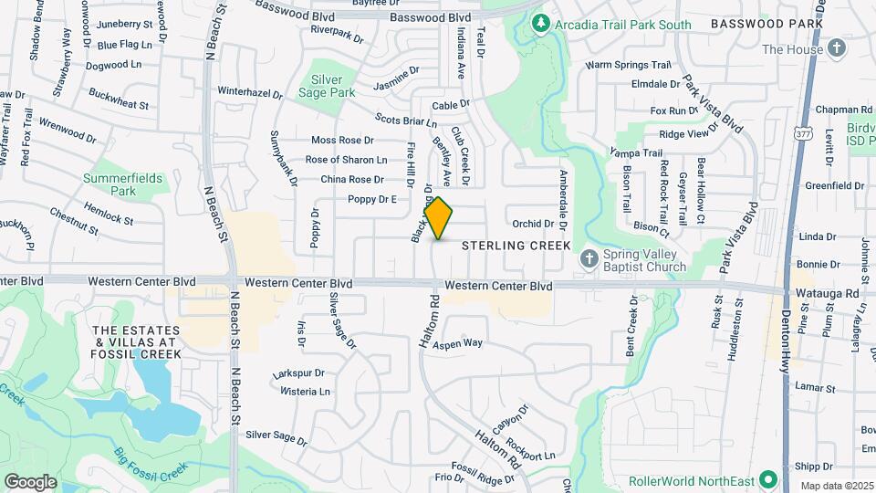 6804 Haltom Rd Map and Location Details