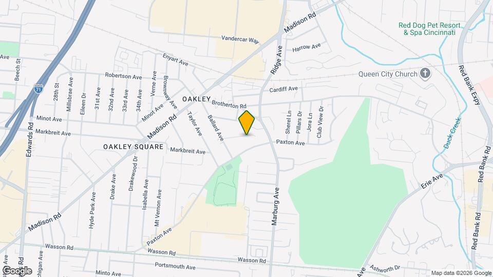 3245 Berwyn Pl, Unit Apt 2 Mapa y Detalles de la Ubicación